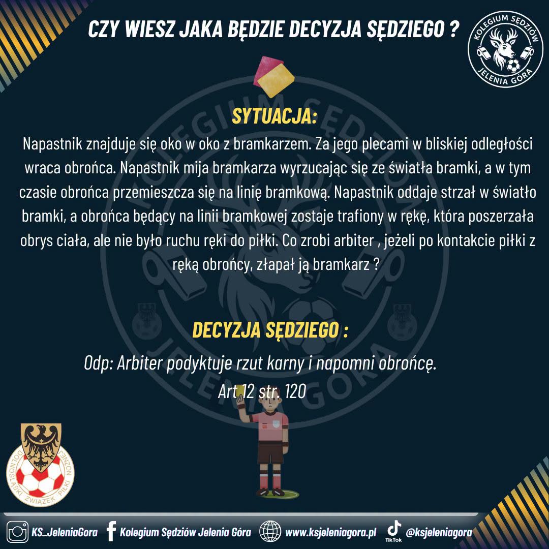 Komunikat Kolegium Sędziów Jelenia Góra