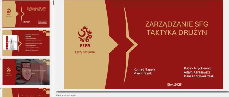 Sędzia jako menedżer – kolejne szkolenie sędziów i obserwatorów za nami!